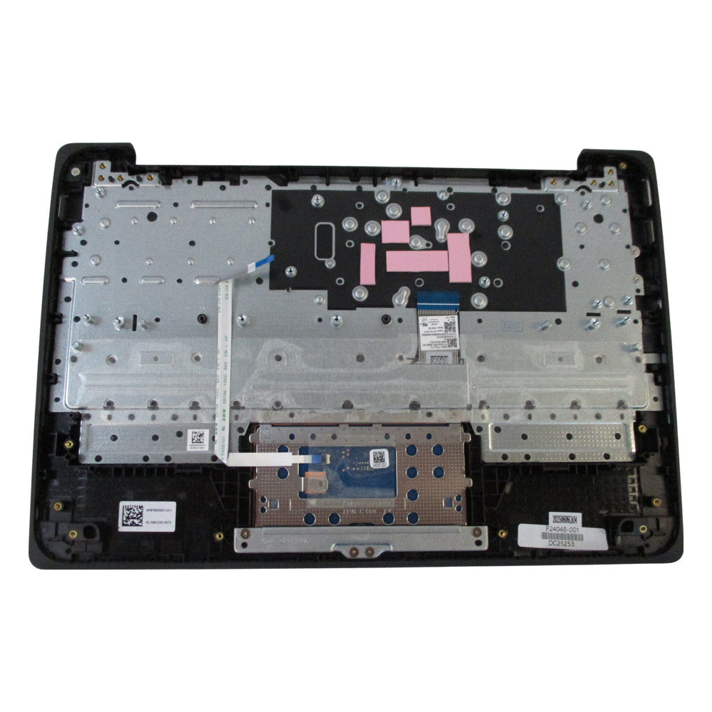 Palmrest w/ Keyboard & TP For HP Fortis G1M 11 Chromebook P24048-001