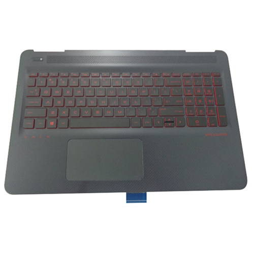 Genuine HP Omen 15-AX Palmrest, Backlit Keyboard & Touchpad 859735-001