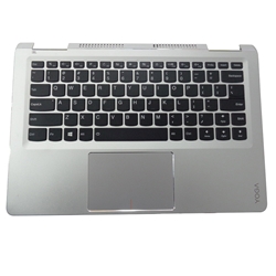 Lenovo Yoga 710-14IKB 710-14ISK Silver Palmrest Backlit Keyboard & Touchpad