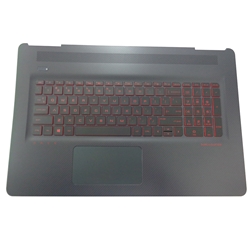 Genuine HP Omen 17-W 17T-W Palmrest Backlit Keyboard & Touchpad 862973-001