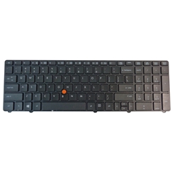 HP Elitebook 8760W 8770W US Laptop Keyboard 701977-001