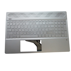 HP Pavilion 15-CS 15T-CS 15-CW 15Z-CW Palmrest w/ Backlit Keyboard L24752-001