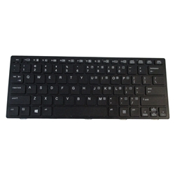 Black Non-Backlit Keyboard for HP EliteBook 810 G1 810 G2 Laptops - No Pointer
