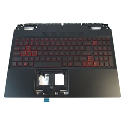 Acer Nitro 5 AN515-58 Palmrest & Backlit Keyboard w/ Red Keys 6B.QFJN2.001