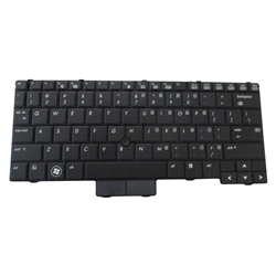 Keyboard w/ Pointer for HP EliteBook 2540P Laptops 598790-001