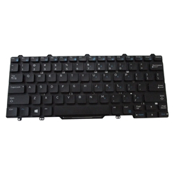 Backlit Keyboard for Dell Latitude 3340 Laptops - No Pointer