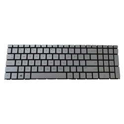 Backlit Silver Keyboard For HP Pavilion 15-EH 15Z-EH 15-EG 15T-EG Laptops