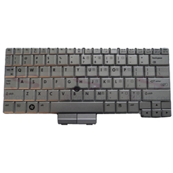 New Silver Keyboard for HP Compaq Elitebook 2710 2710P Laptops