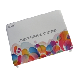 New Acer Aspire One D270 Balloon White Lcd Back Cover 60.SGAN7.023