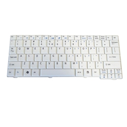 New Acer Aspire One A110 A150 ZG5 D150 D250 Series White Keyboard