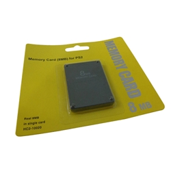 New 8MB Memory Card for Sony PlayStation 2 PS2 Consoles - Replaces SCPH-10030