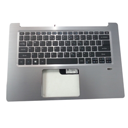Acer Swift 3 SF314-52 Silver Upper Case Palmrest & Keyboard 6B.GQMN5.001