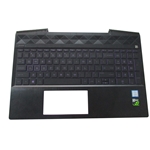 HP Pavilion 15-CX 15T-CX Palmrest & Violet Backlit Keyboard L20672-001