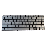 Silver Backlit Keyboard for HP ENVY 13-AY Laptops