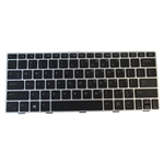 Silver Backlit Keyboard for HP EliteBook 810 G1 810 G2 - No Pointer
