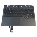 Lenovo Legion 5-15IMH05H Palmrest w/ Keyboard & Touchpad 5CB0Z26894