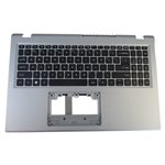 Acer Aspire A315-510P Silver Palmrest w/ Keyboard 6B.KDHN8.065
