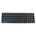 Silver Backlit Keyboard For HP Elitebook 755 G5 850 G5 850 G6 Laptops