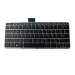 Backlit Keyboard w/ Silver Frame for HP Elitebook Folio 1020 G1 Laptop