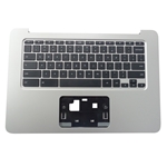 HP Chromebook 14 G4 Silver Palmrest & Keyboard 834913-001