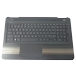 HP Pavilion 15-AU 15-AW Palmrest Backlit Keyboard Touchpad 856040-001