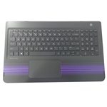 HP Pavilion X360 15-BK Palmrest w/ Keyboard & Touchpad 862651-001