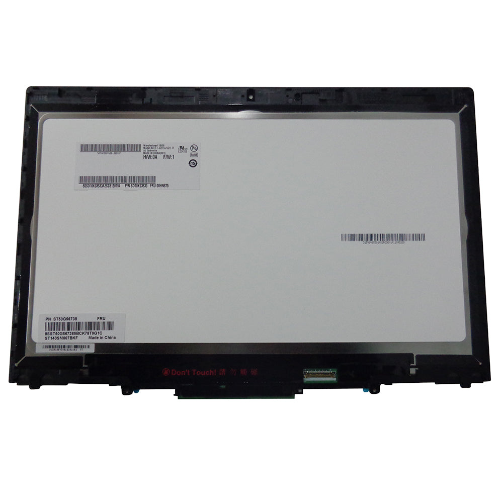 Lenovo ThinkPad X1 Yoga 1st Gen Lcd Touch Screen w/ Bezel 14" FHD