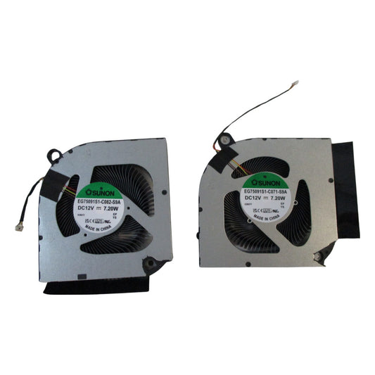 Acer Nitro AN16-41 AN16-51 Left & Right Cooling Fan Set 23.QJLN7.004