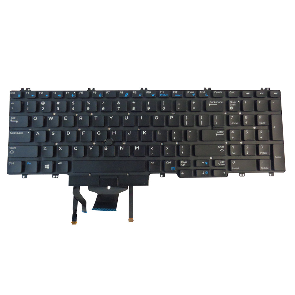 Backlit Keyboard for Dell Precision 7530 7540 7730 7740 Laptops 266YW