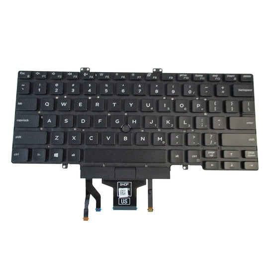 Backlit Dual Point Keyboard for Dell Latitude 5400 5401 Laptops