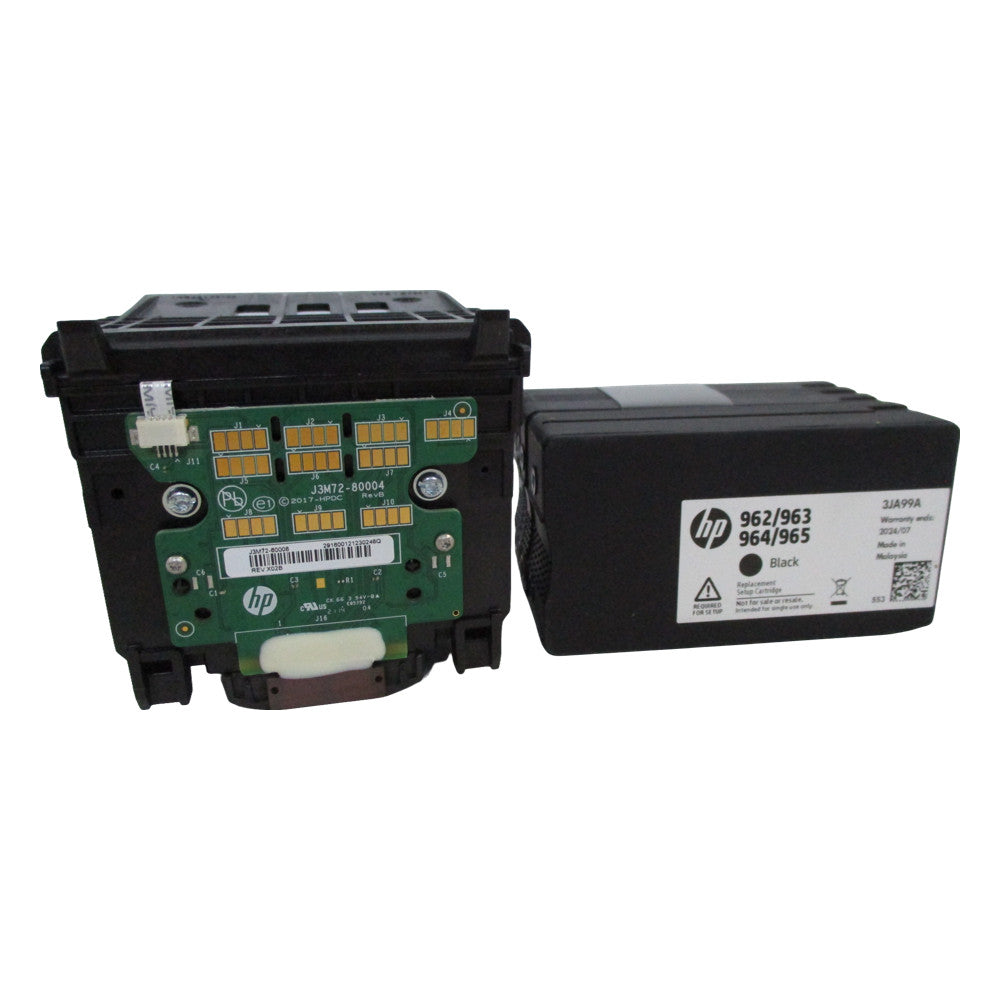 Genuine HP 3JB16A Printhead w/ 962 963 964 965 Setup Ink Cartridges