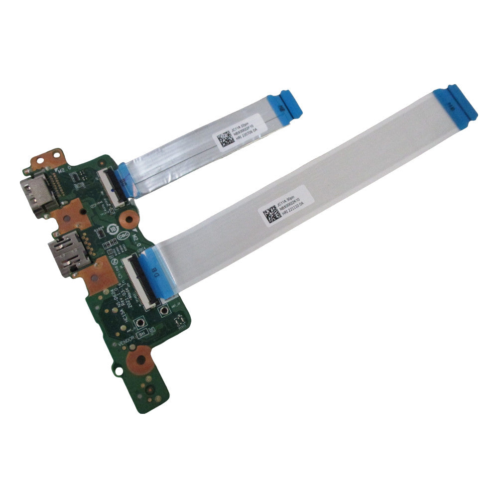 Lenovo 100e Chromebook Gen 3 USB Daughter Board w/ Cables 5C51C94277
