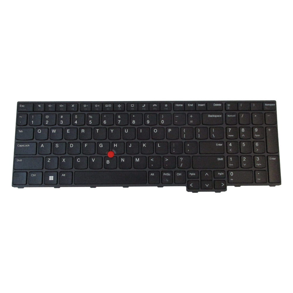 Non-Backlit Keyboard for Lenovo 5N21D93649 5N21D93723 5N21D93797
