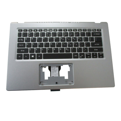 Acer Aspire A514-54 A514-54G Silver Palmrest w/ Keyboard 6B.A2KN2.001