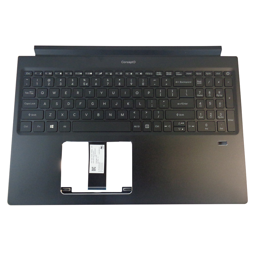 Acer ConceptD 3 CN315-71 Palmrest w/ Backlit Keyboard 6B.C4QN2.001