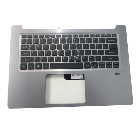 Acer Swift SF314-52 Silver Upper Case Palmrest & Keyboard 6B.GQMN5.001