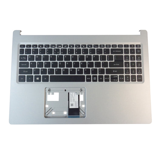 Acer Aspire A515-54 Silver Palmrest & Keyboard 6B.HDGN7.060