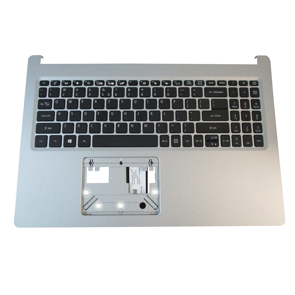 Acer Aspire A315-23 A315-23G Silver Palmrest w/ Keyboard 6B.HVUN7.031