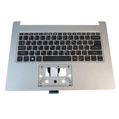 Acer Aspire A114-33 A314-35 Silver Palmrest w/ Keyboard 6B.HVWN7.030