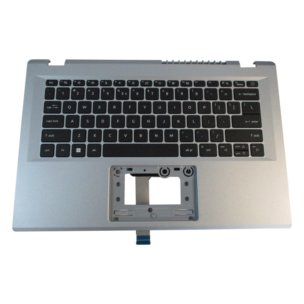 Acer Aspire A314-23P Silver Palmrest w/ Keyboard 6B.KDDN8.001