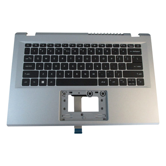 Acer Aspire A314-23P Silver Palmrest w/ Keyboard 6B.KDDN8.001