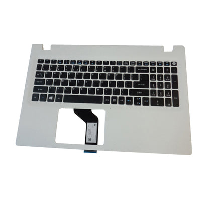 Acer Aspire E5-573 Laptop White Upper Case Palmrest & Keyboard