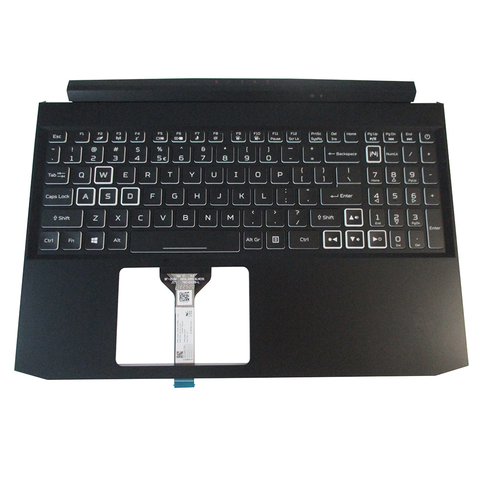 Acer Nitro AN515-45 AN515-57 Palmrest w/ Backlit Keyboard 6B.QBCN2.001