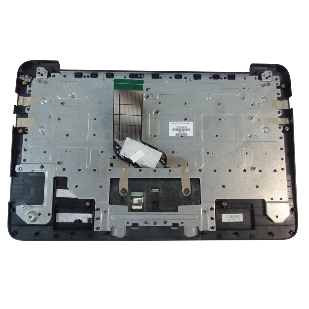 HP Pavilion 11-H 11T-H Palmrest w/ Keyboard & Touchpad 740184-001