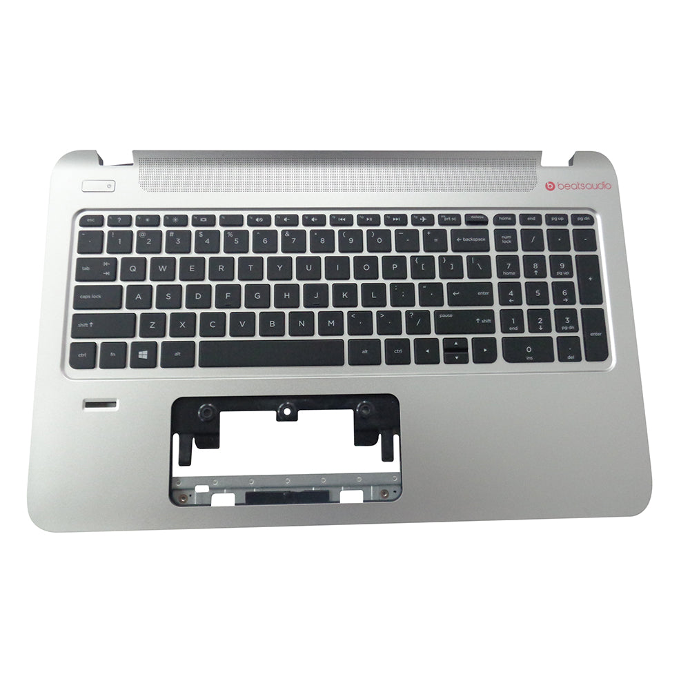 Genuine HP ENVY 15-K 15T-K Silver Palmrest & Keyboard 763577-001
