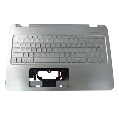 Genuine HP ENVY 15-U 15T-U Silver Palmrest & Keyboard 812879-001