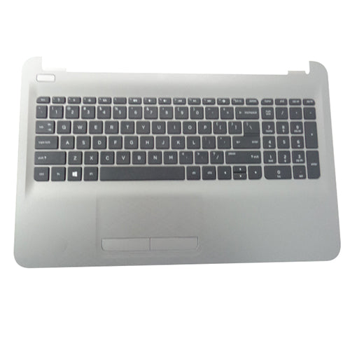 HP 15-AC 15-AF Silver Palmrest US Keyboard & Touchpad 813975-001