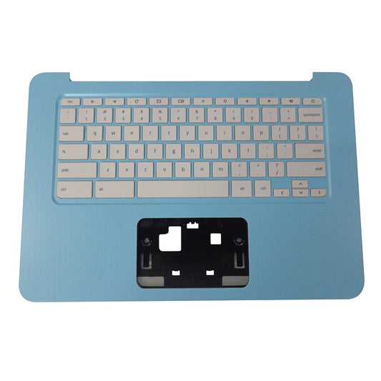 Genuine HP Chromebook 14-AK Sky Blue Palmrest & Keyboard 830879-001