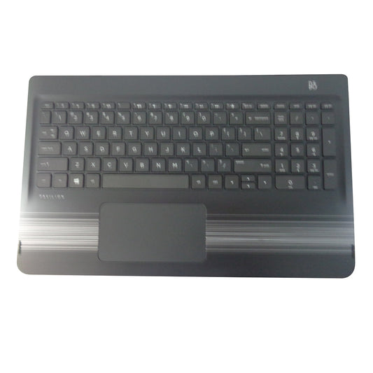 Genuine HP Pavilion 15-BK 15T-BK Palmrest w/ Keyboard & Touchpad 862648-001