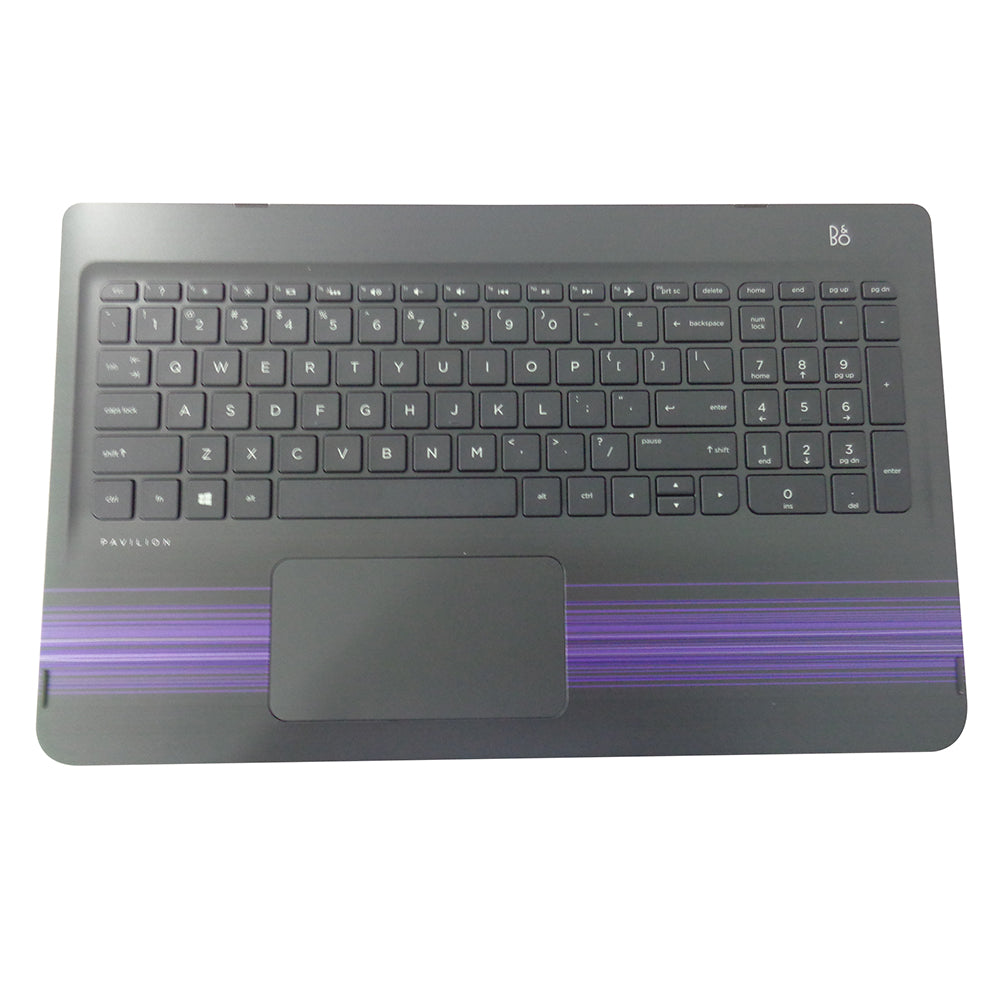 HP Pavilion X360 15-BK Palmrest w/ Keyboard & Touchpad 862651-001